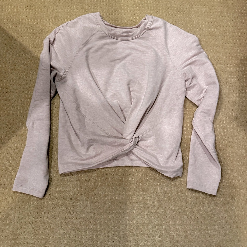 Cropped lululemon sweatshirt